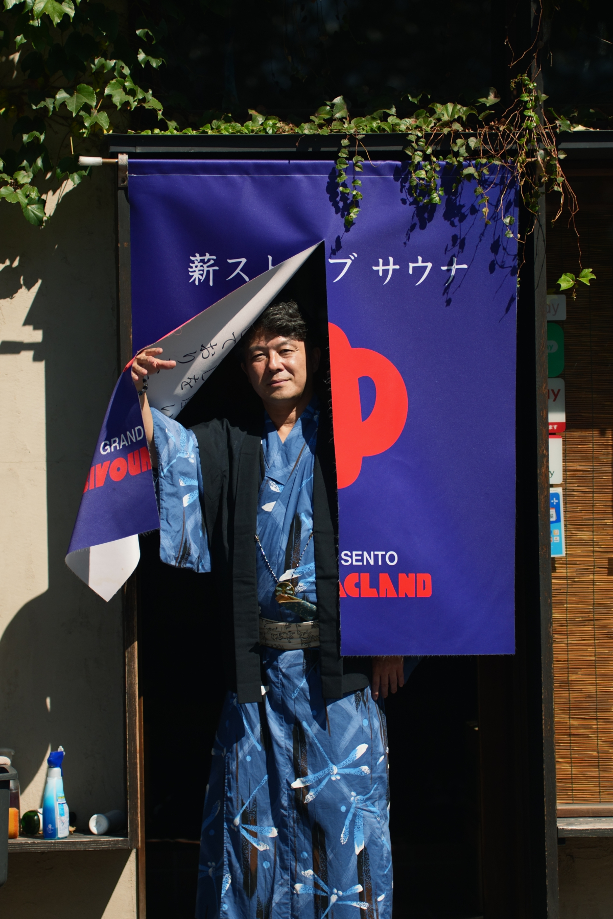 入口にて素敵な一枚
