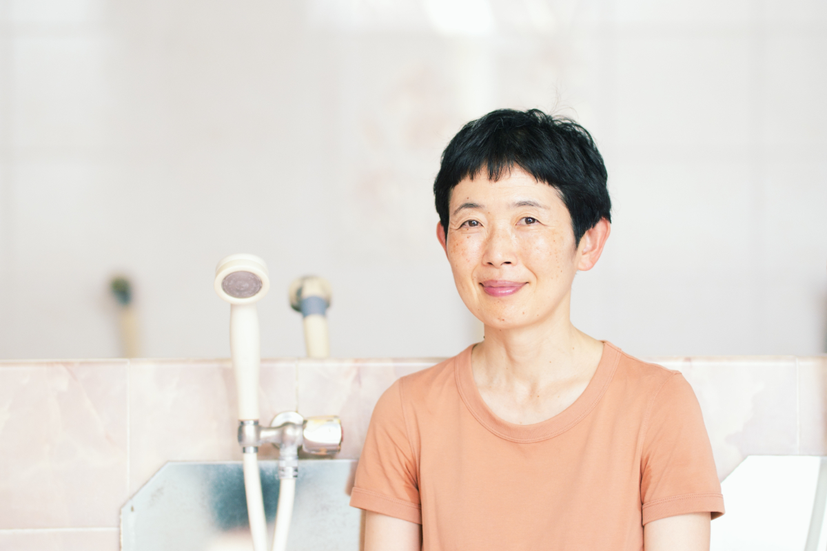 女湯でしっとり