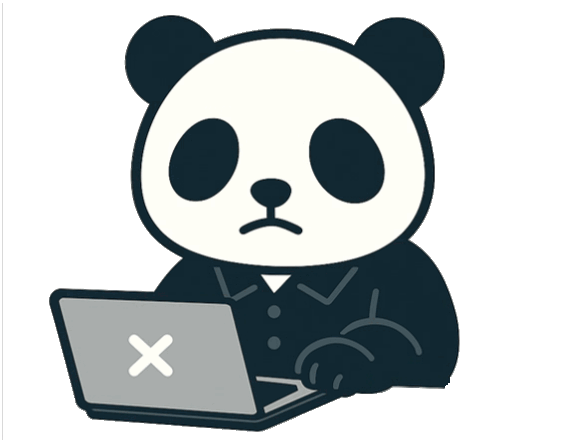 ビバークパンダのアニメーション